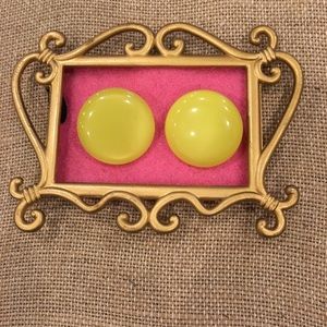 Vintage Mod Clip On Earrings